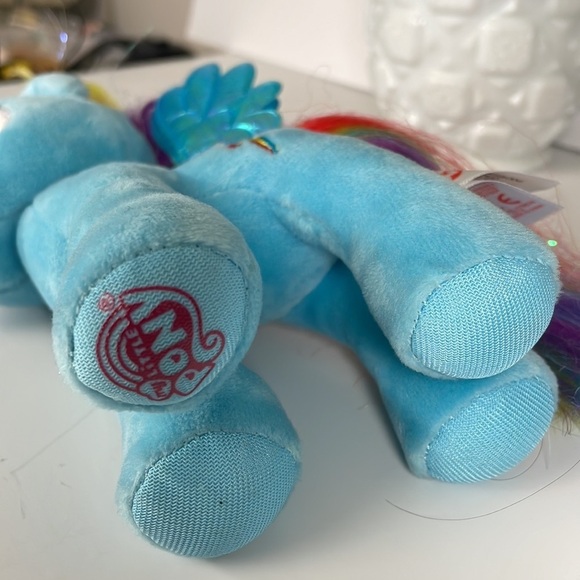 SPARKLE Rainbow Dash My little Pony 7” Plush - Picture 8 of 9